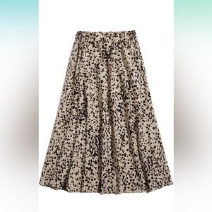 Plus size maxi skirt